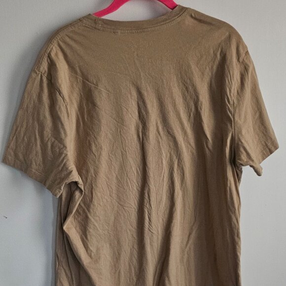 Guess Los Angeles Tan Short Sleeve T-Shirt XL Mens - Picture 2 of 5